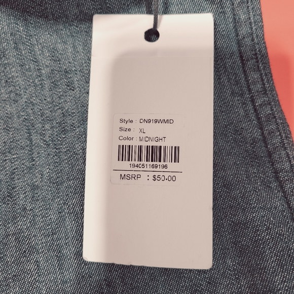 new casual shirt short sleeve Paperdenim&Cloth size XL color midnight - Picture 7 of 11